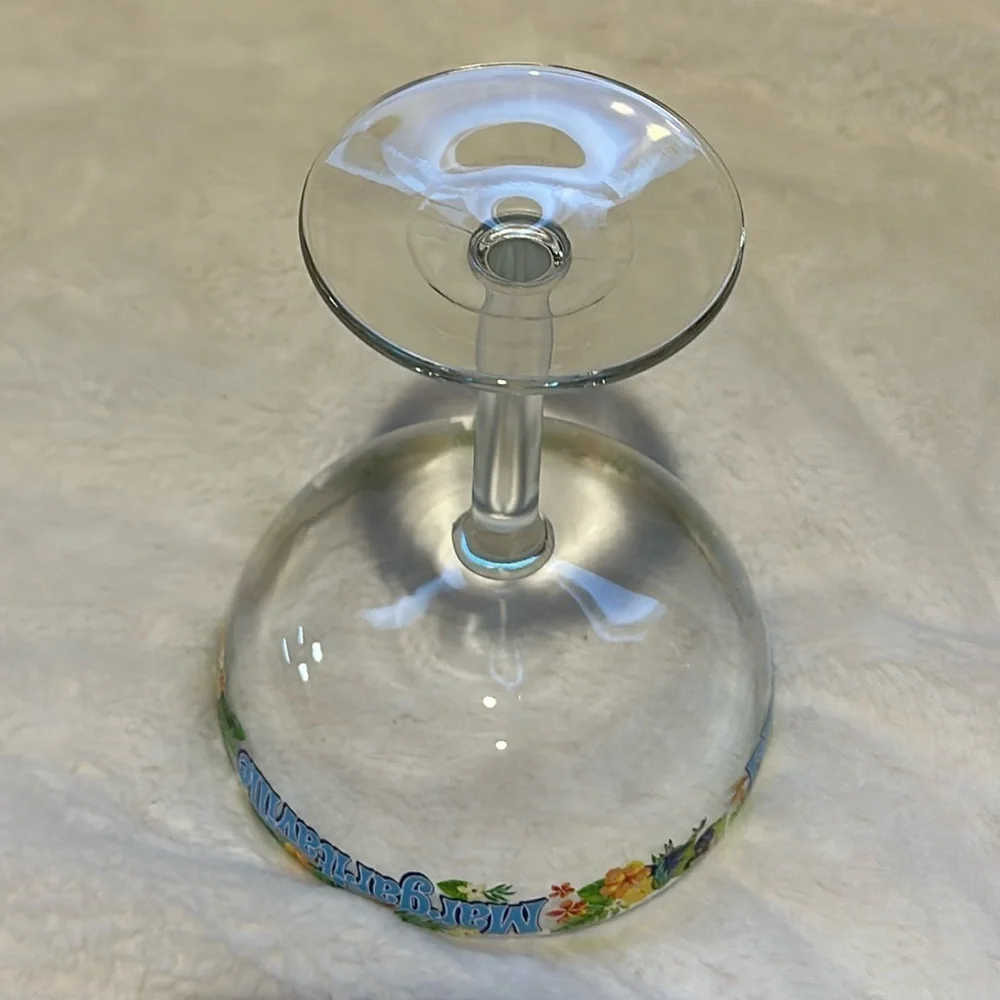 Margaritaville Margarita Glass Livin’ for the weekend
